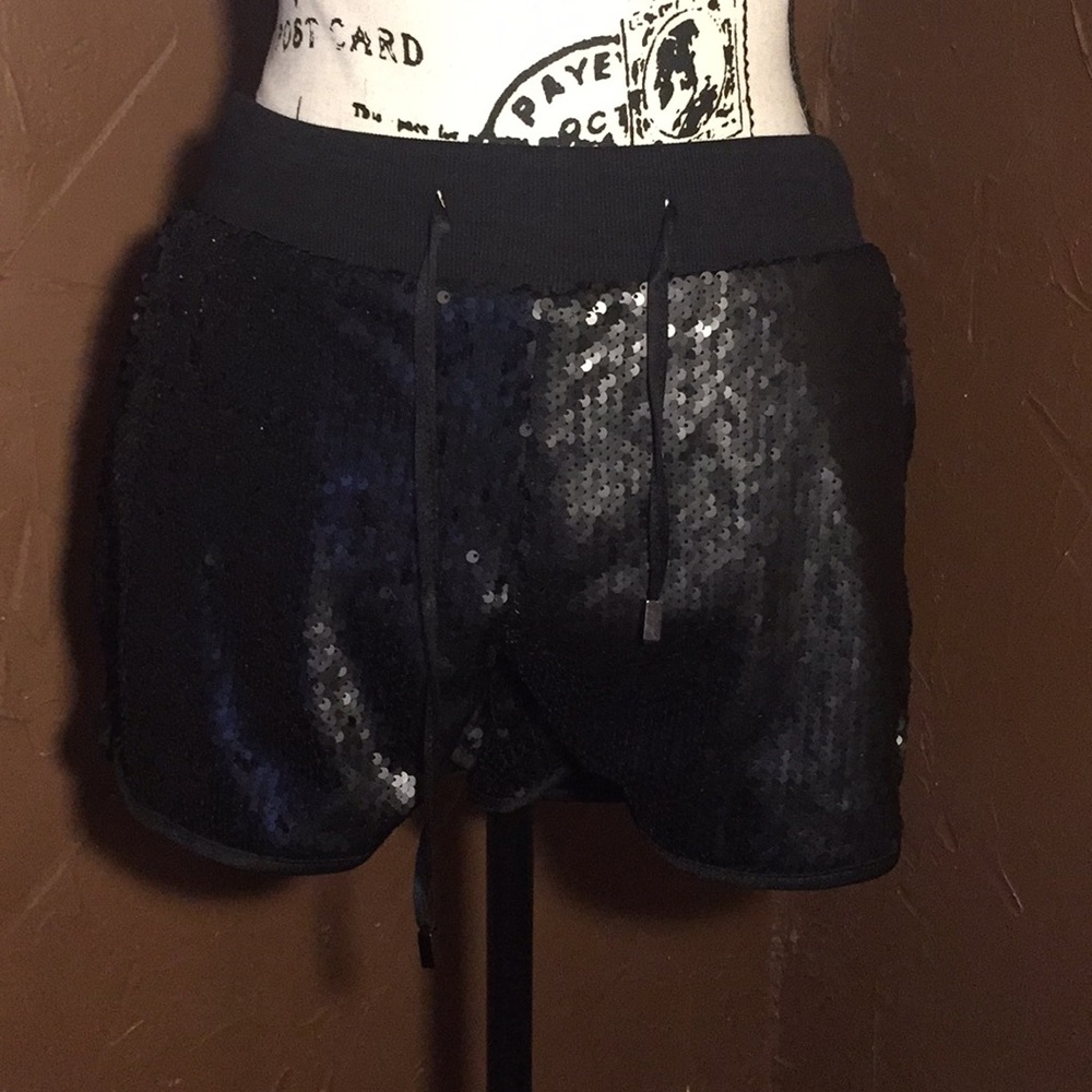 Sequin shorts