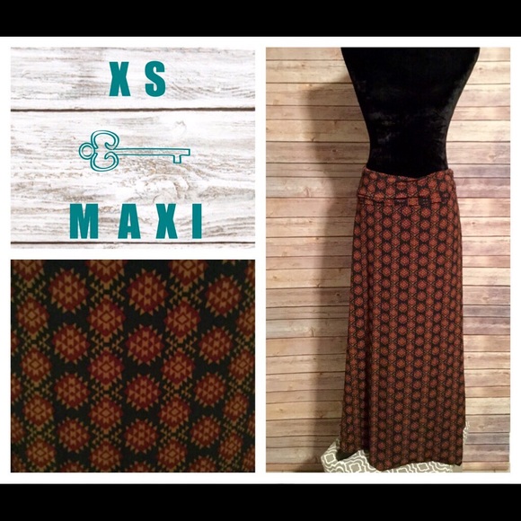 NWT XS Lularoe Maxi Skirt - Picture 1 of 2