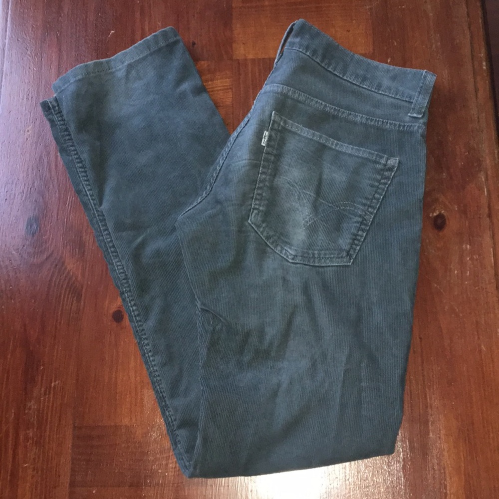 Grey Corduroy Levi's 511 Men's 31x32