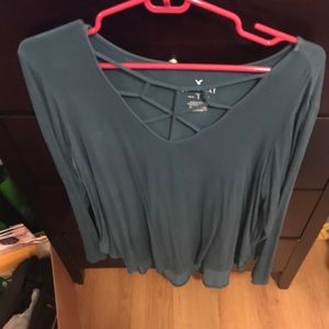 Soft and sexy American eagle shirt!