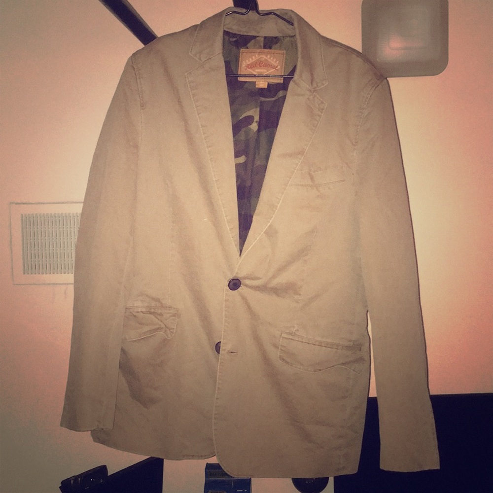 Red Camel Khaki Blazer Size M
