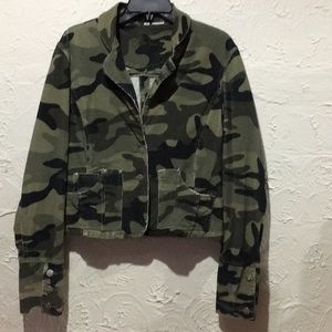 Vintage Camo Corduroy Jacket
