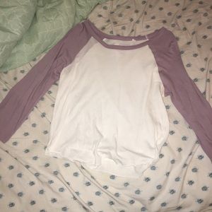 me to we cropped long sleeve