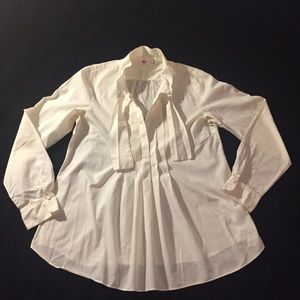 UNIQLO Crisp Pleated BOHO Poets Blouse / Tunic
