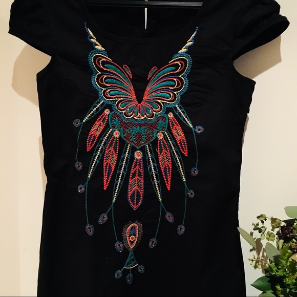 Black Tribal, Mini Dress - Picture 2 of 2