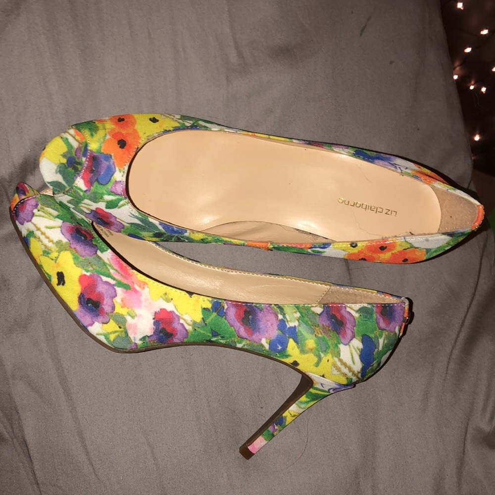 Floral  heels