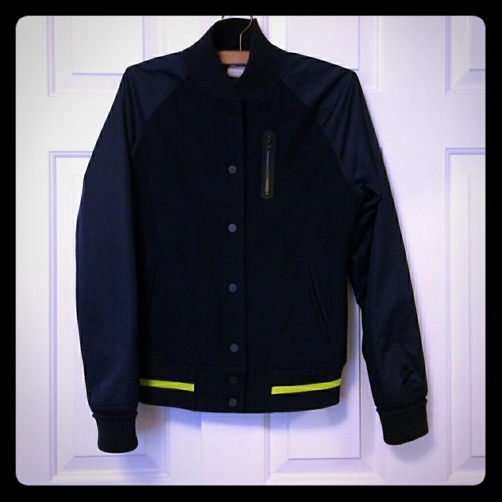 Nike wool bomber jacket