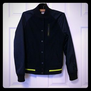 Nike wool bomber jacket