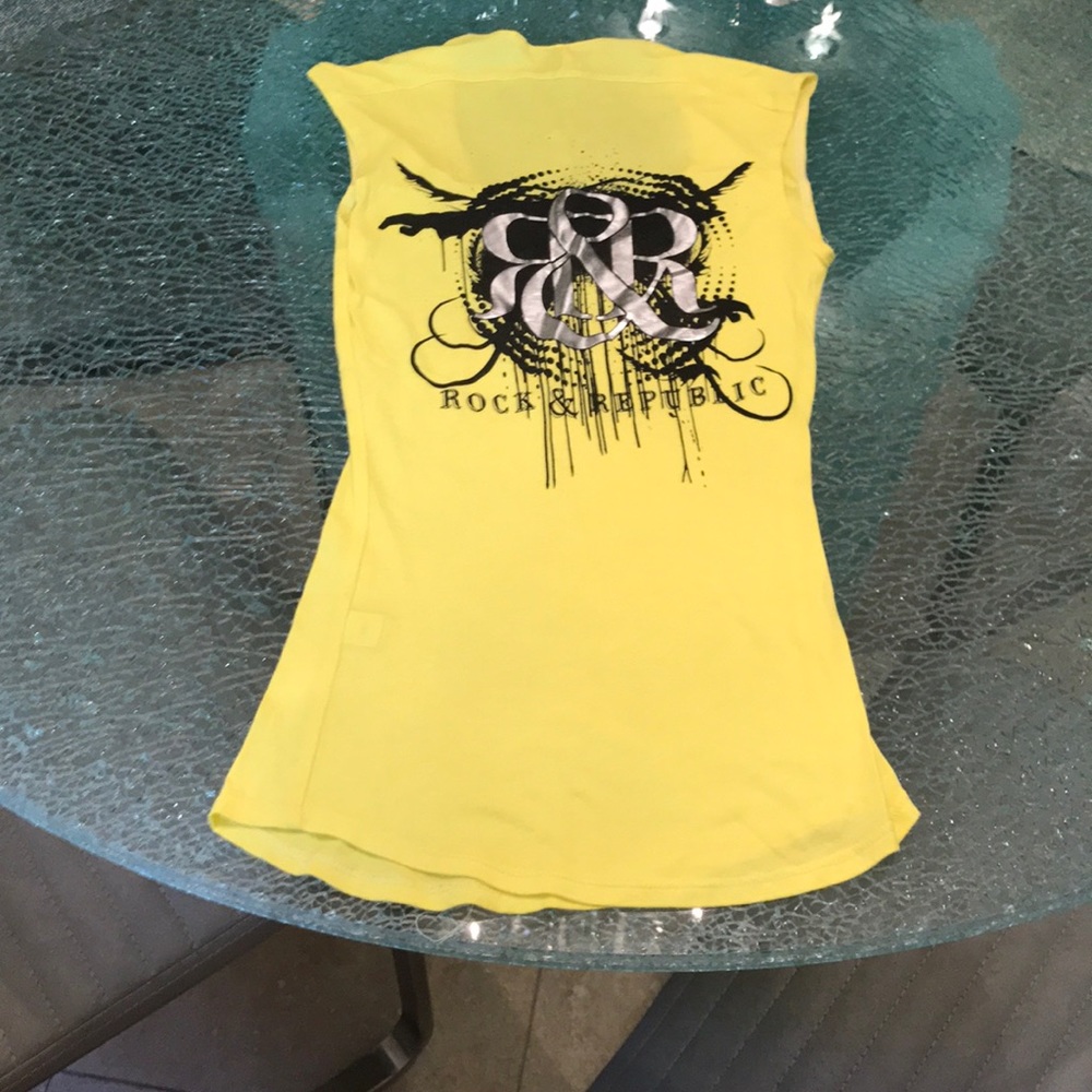 Rock & Republic Tank top 💛🖤