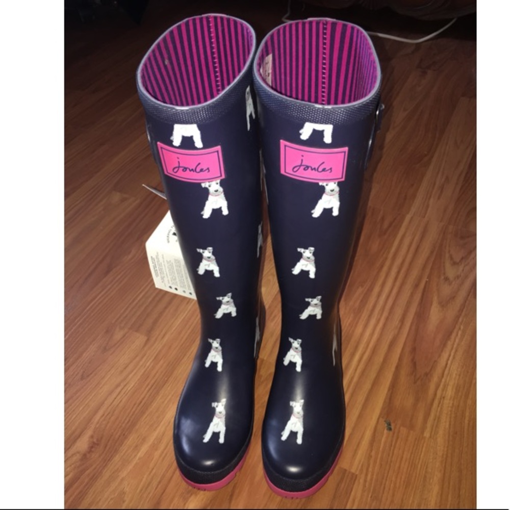 Joules rain boots