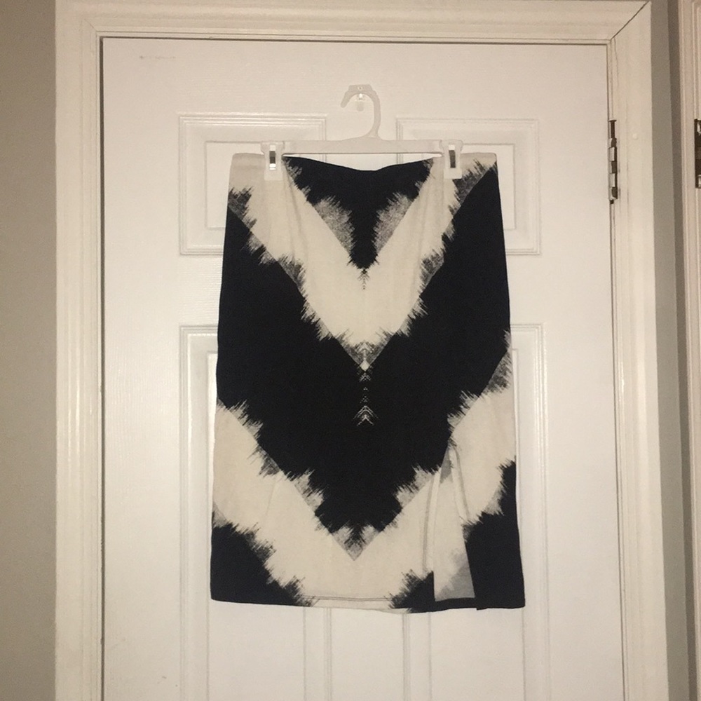 Black and White Skirt