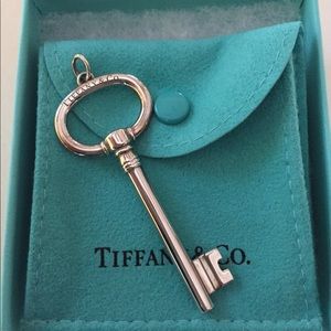 Tiffany sterling silver Key