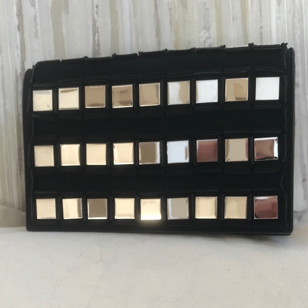 Tomasini Constance mirrored tile clutch