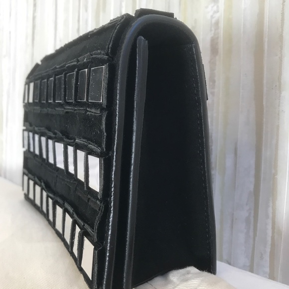 Tomasini Constance mirrored tile clutch - Picture 4 of 8