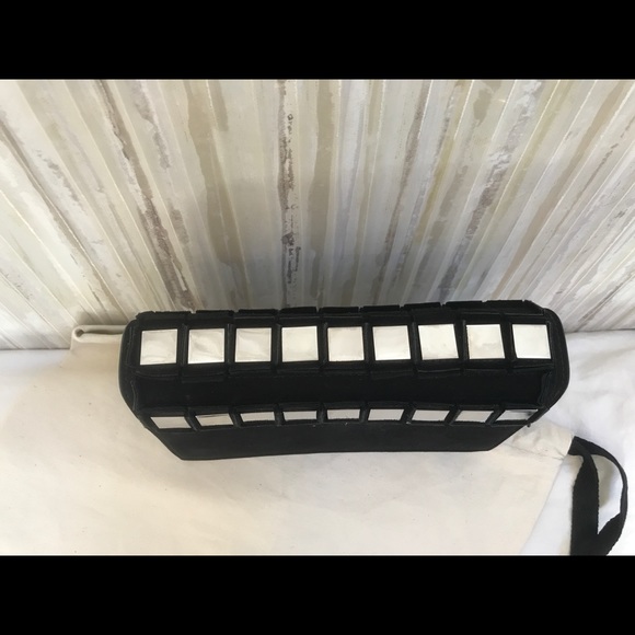 Tomasini Constance mirrored tile clutch - Picture 5 of 8