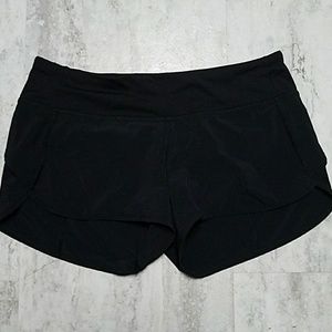 Lululemon speed shorts