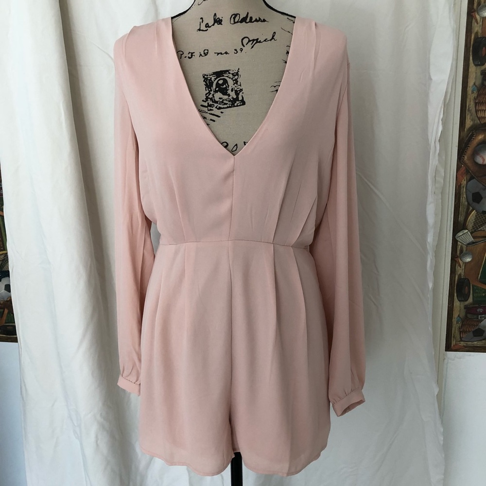 Party pale pink Romper