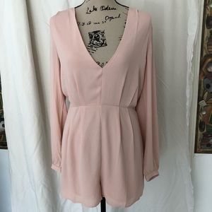 Party pale pink Romper