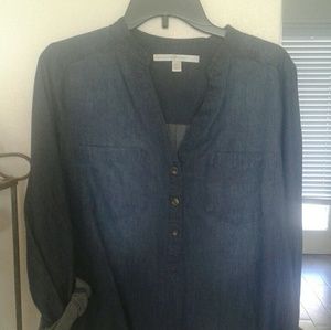Lauren Conrad denim shirt