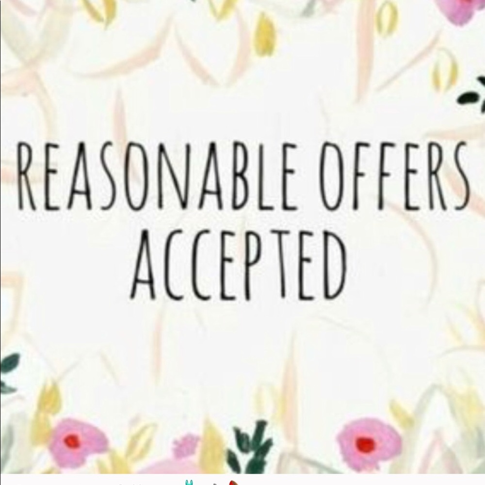 REASONABLE OFFERS ONLY 👌🏽