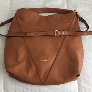 REBECCA MINKOFF AUTHENTIC LEATHER HOBO PURSE