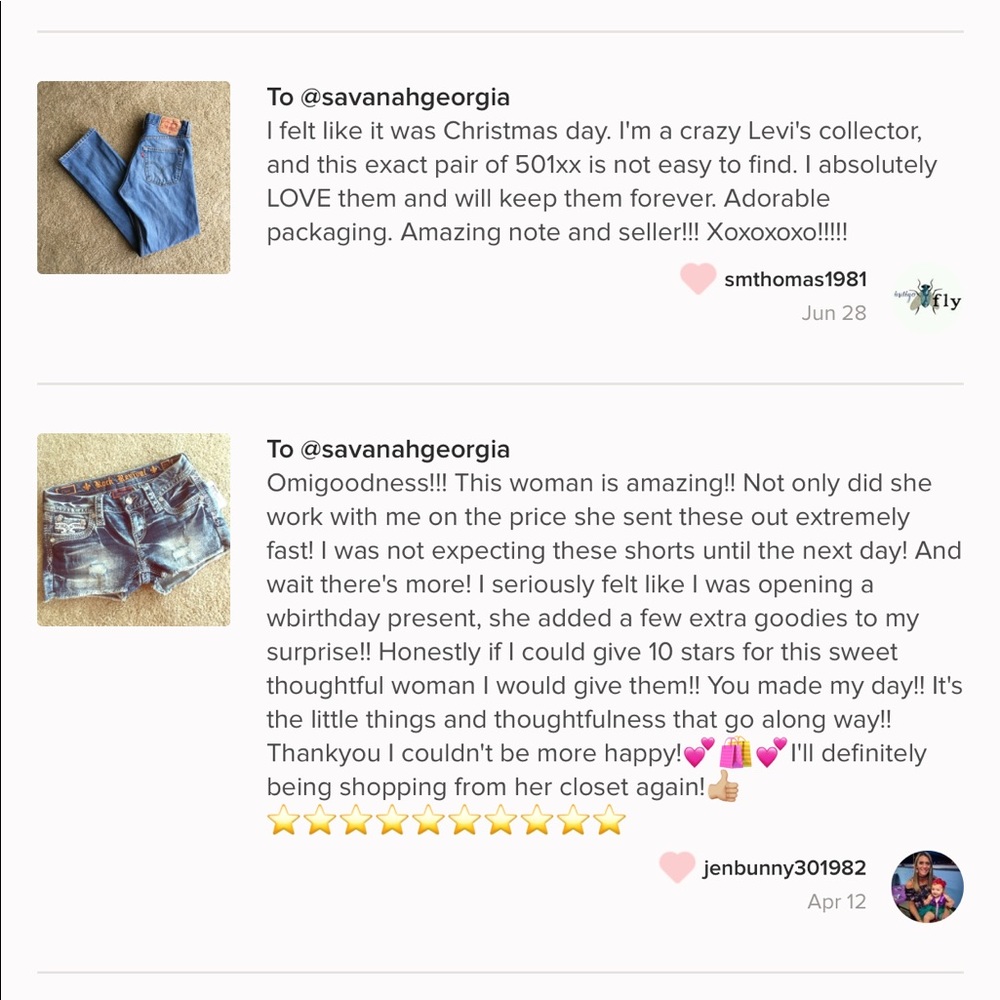 💕Love Notes from Real Customers!💕 - Picture 2 of 5
