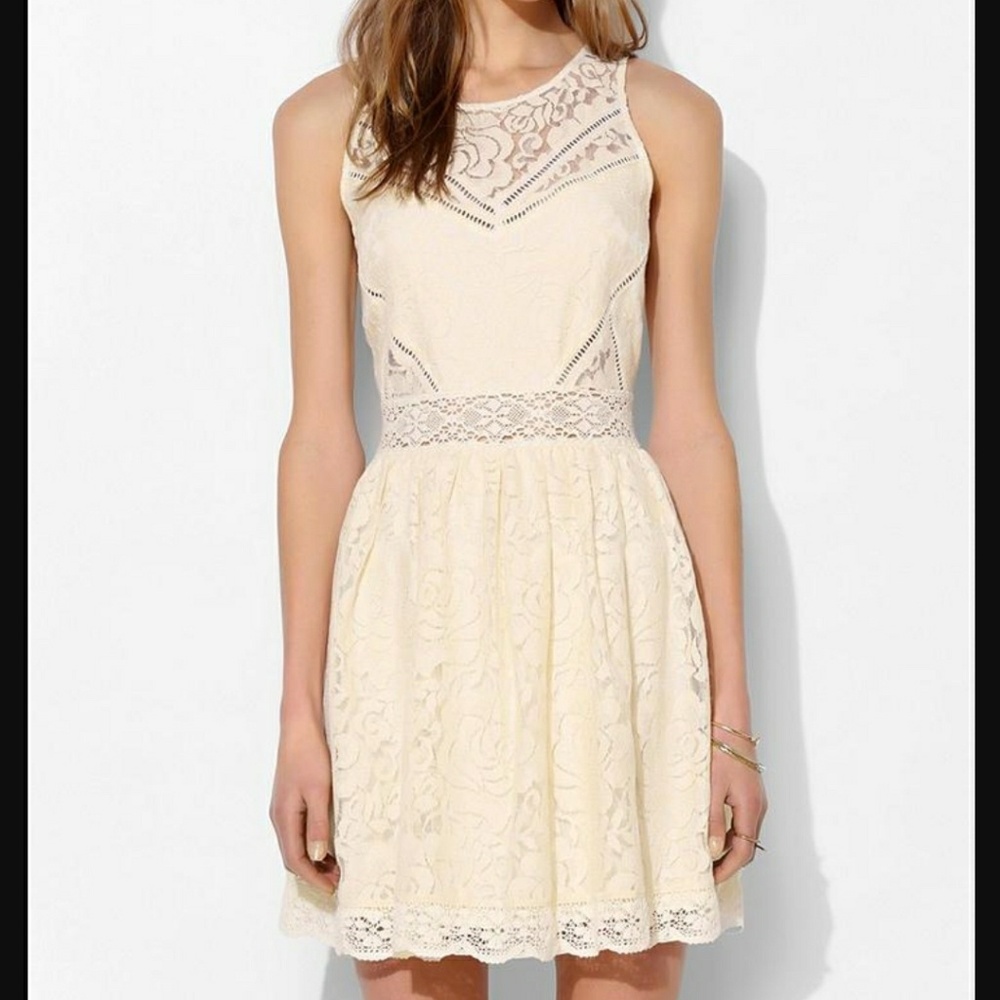 Kimchi Blue Bella Lace Fit and Flare Dress XS