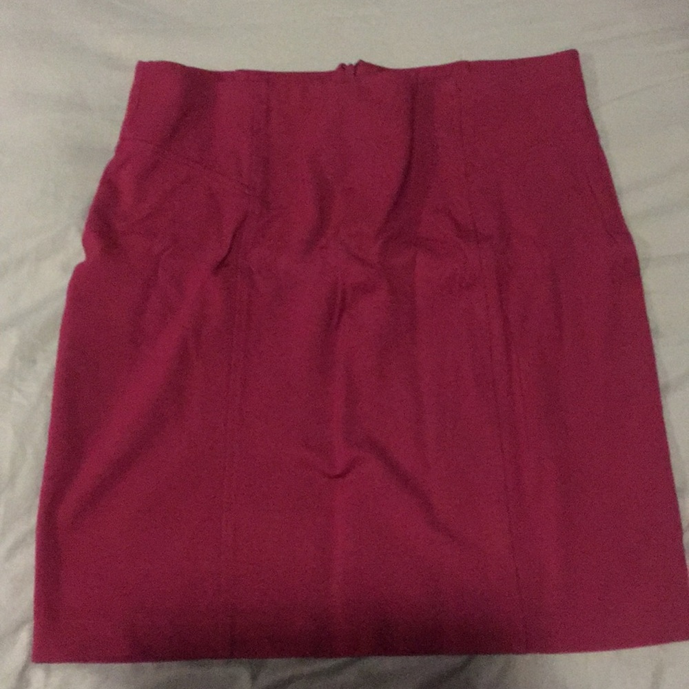 Pink skirt