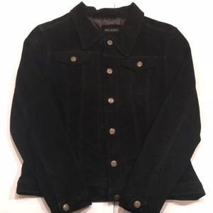 For Joseph | Black Suede Jacket