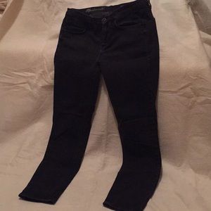 Madewell black skinny skinny ankle jeans sz 27