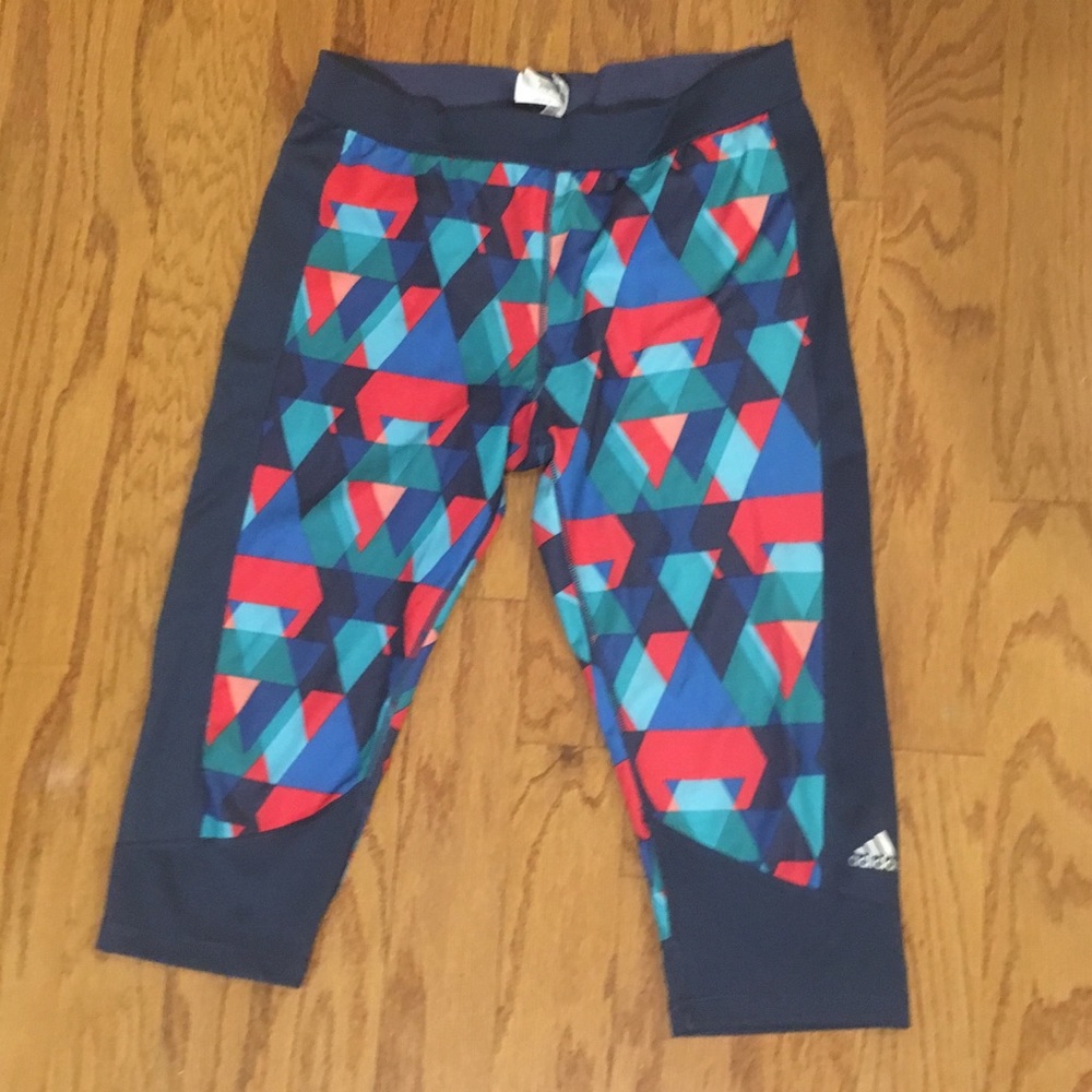 Adidas running capris size L