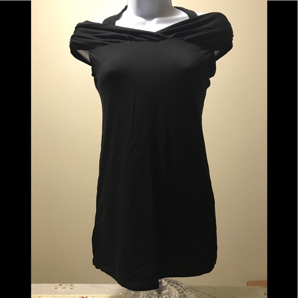 BNWT Ann Taylor top black xs