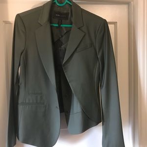 BCBG MaxAzria green blazer