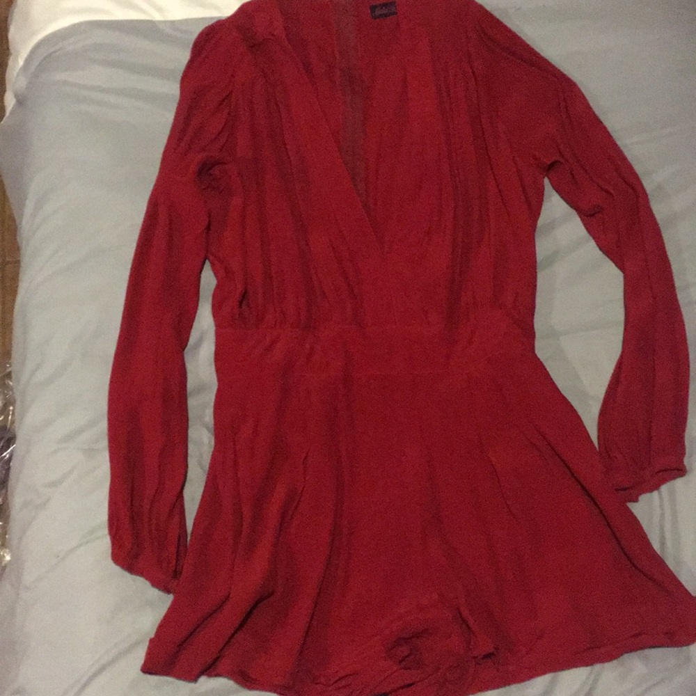 Red romper