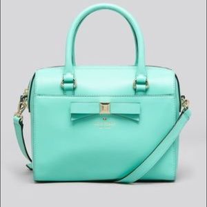 Kate Spade light blue bow purse NEVER USED W/ TAGS