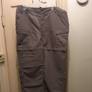Women's North Face Zip-Off Pants