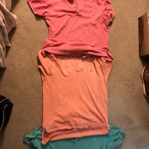 3 Southern Tide Polos