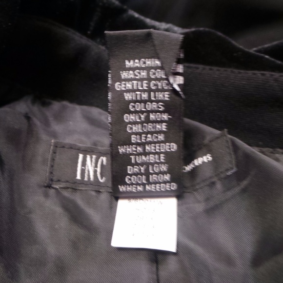 Going Global Black Velvet Ruffled Lined Coat - Picture 7 of 8