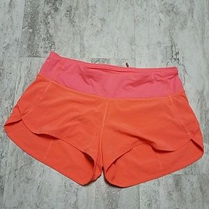 Lululemon speed shorts
