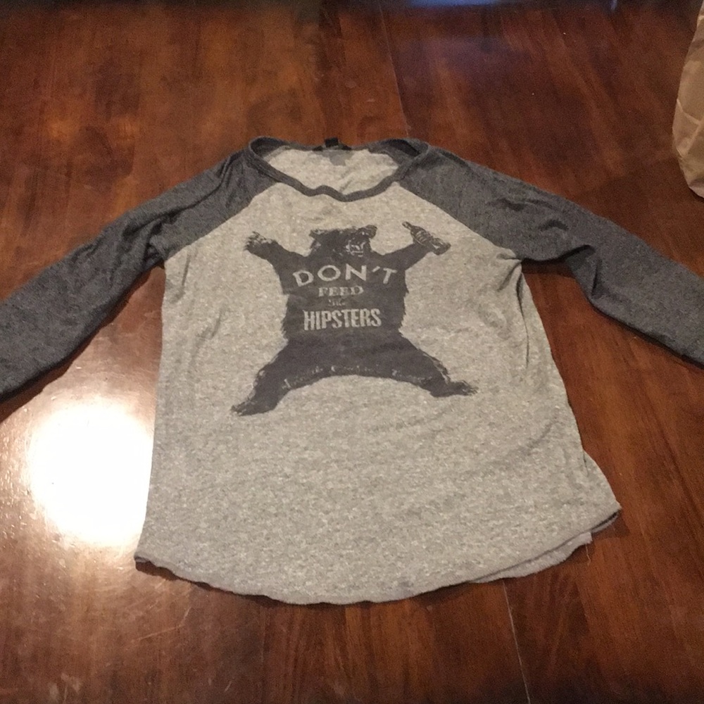 Lucky graphic baseball tee