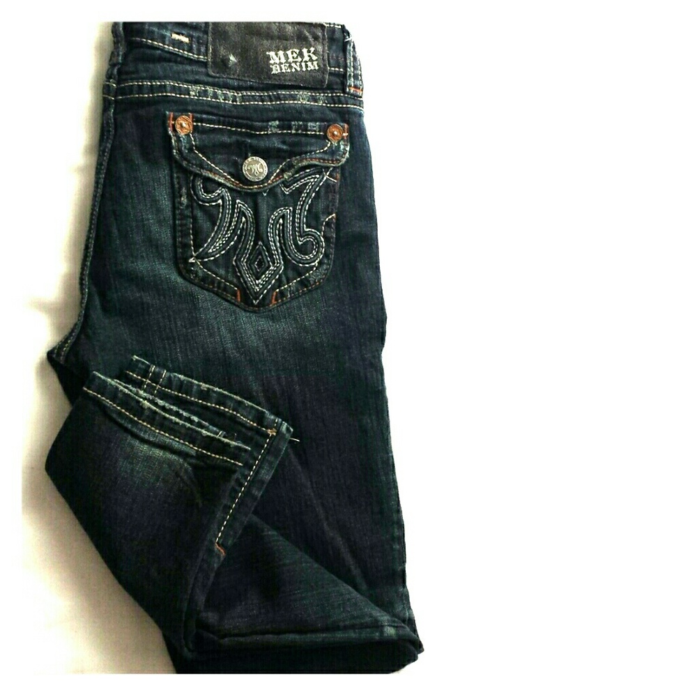 Mek Denim Skinny Jeans in Size 29 X 29 Dark wash