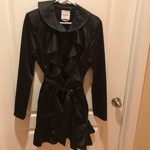 Black Bebe Waterfall Jacket