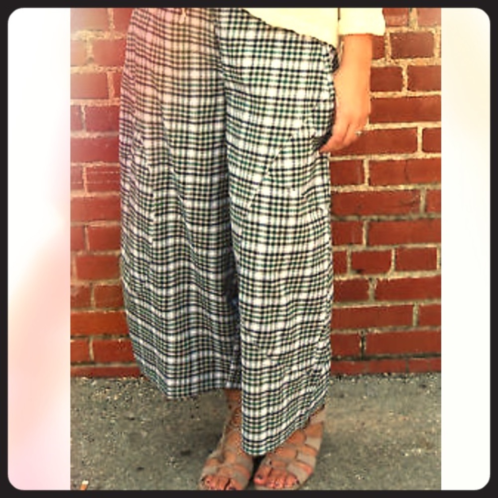 NWT Tulip boho chic wide leg Sherlock flannel