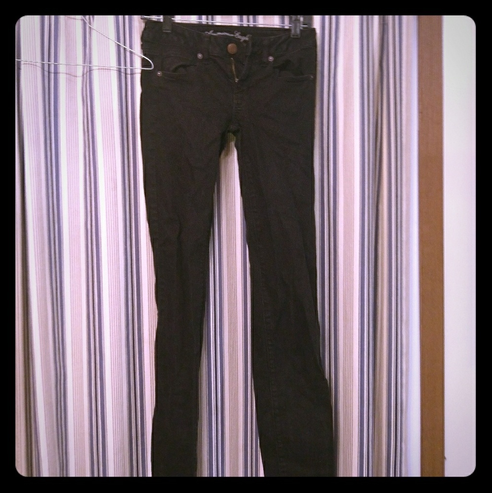 Size 2 black skinny jeans