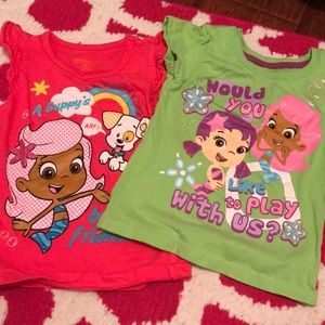 Bubble guppie shirts