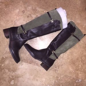 Etienne Aigner Riding Boot, size 9, rare color