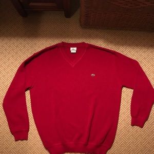 Men’s Lacoste red