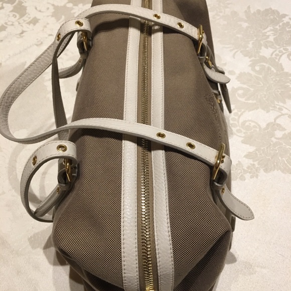 Prada Logo Jacquard Handbag - Picture 3 of 8