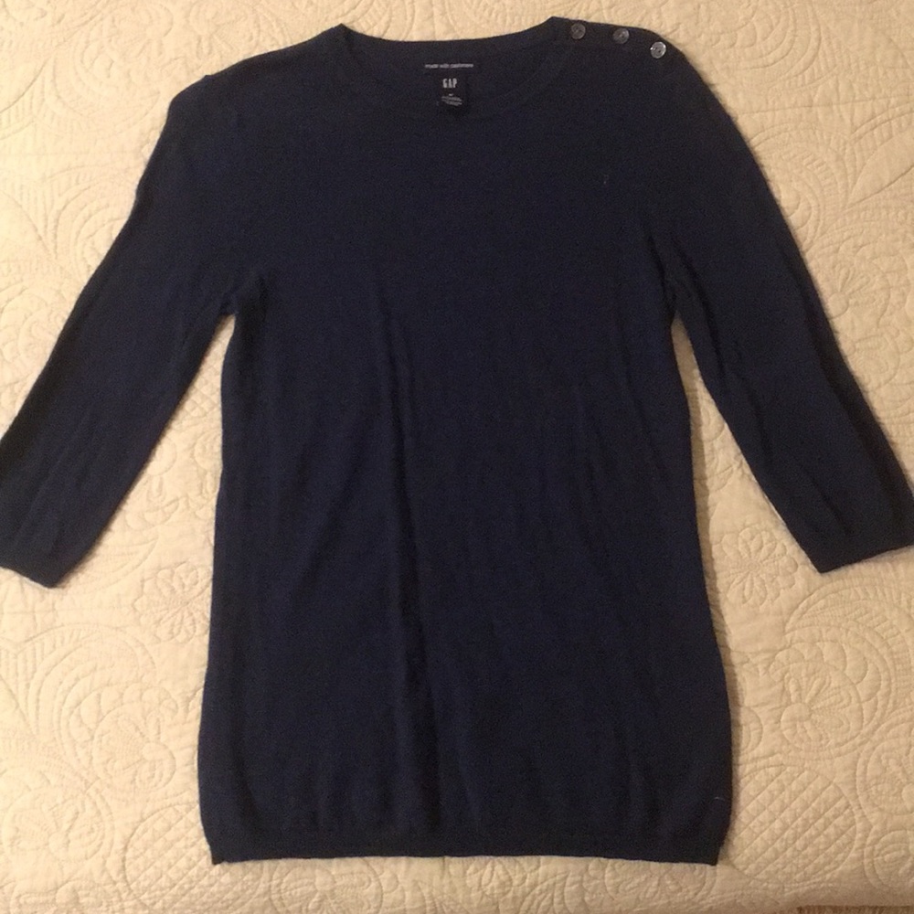 Navy sweater