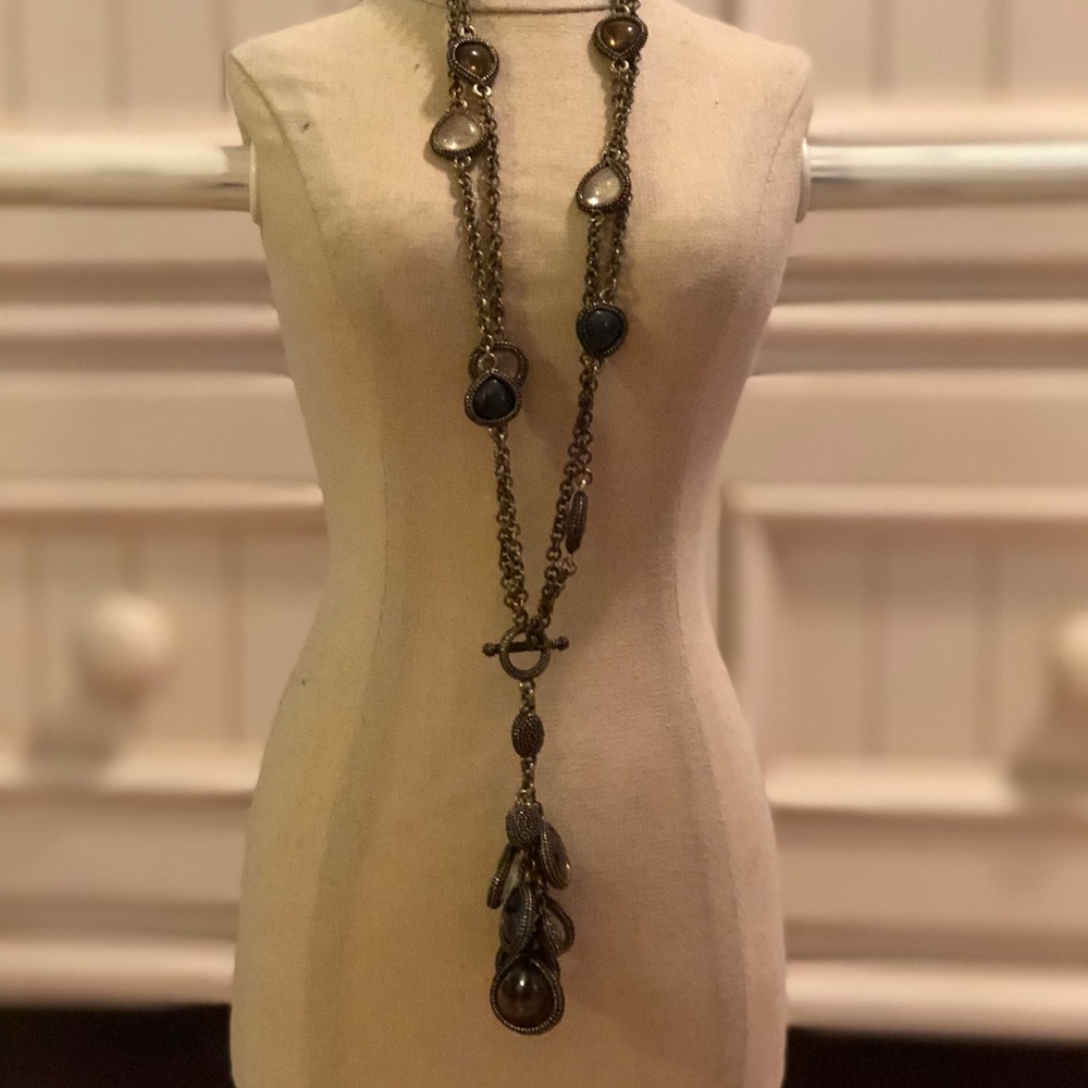 Stella & Dot Multi Feature Beaded Necklace